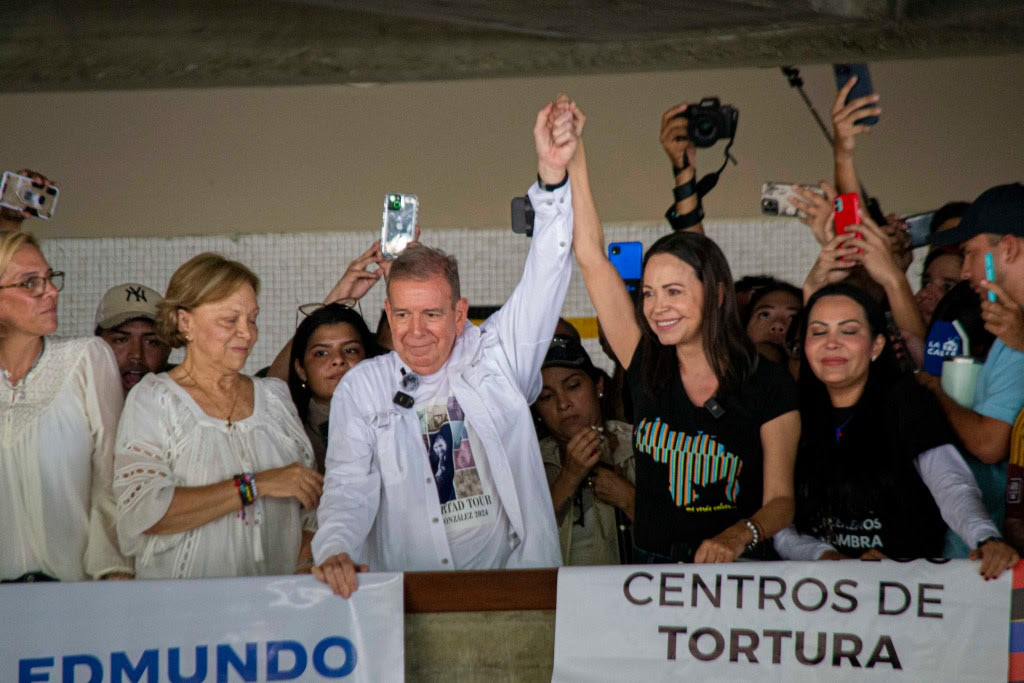 Edmundo González Y María Corina Machado UCV