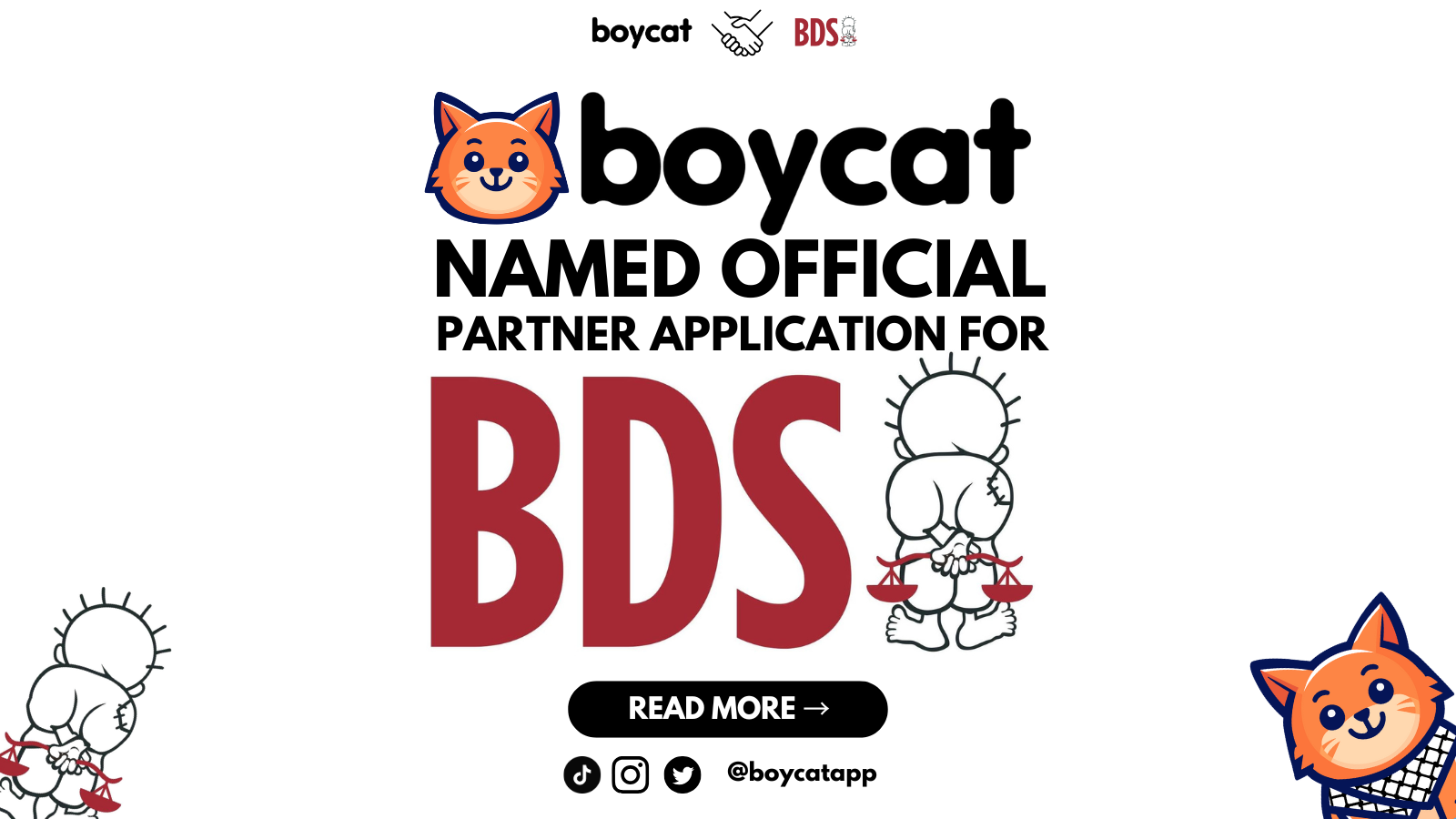 BDS partners with Boycat App