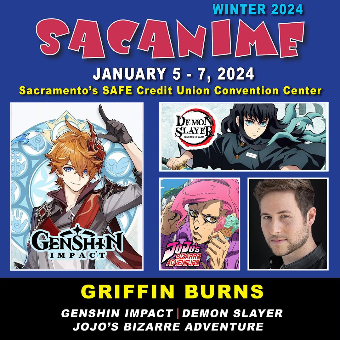 SACANIME WINTER 2024 Saturday and Sunday January 5th 7th, 2024