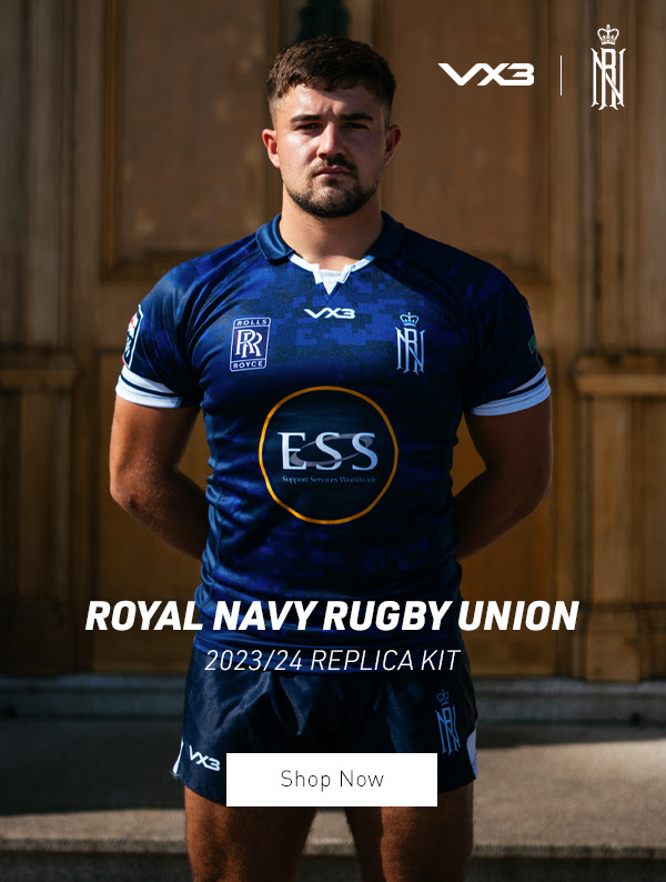 royal navy rugby union 23/24 replica
