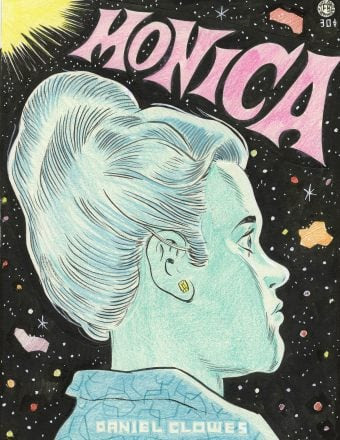 Sketches from Cartoonist Daniel Clowes’s Hit Graphic Novel ‘Monica’ Go On View in Paris