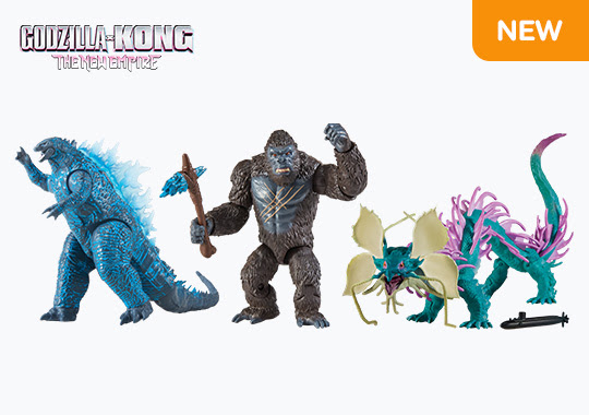 Godzilla x Kong The New Empire 15cm Figures