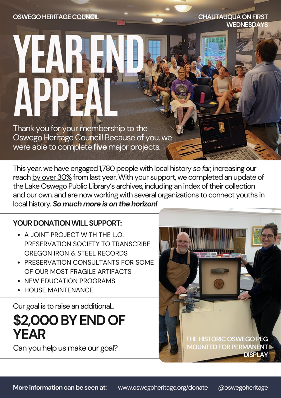 Year end appeal information