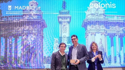 Celonis, reconocido por el Ayuntamiento de Madrid por su contribución al crecimiento económico de la ciudad