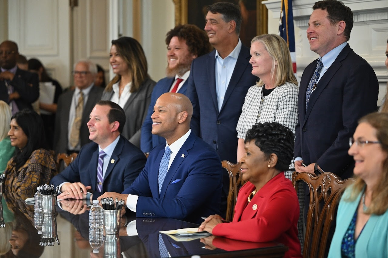 Governor Moore at bill signing