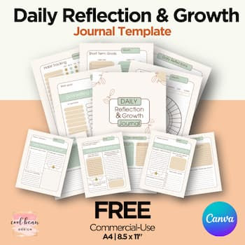 Daily Reflection Growth Journal