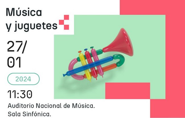 noticias  Nueva edición de Música y Juguetes en el Auditorio Nacional, el concierto para familias del Grupo Talía