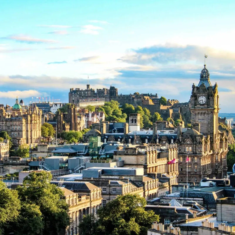 Edinburgh skyline, Scotland