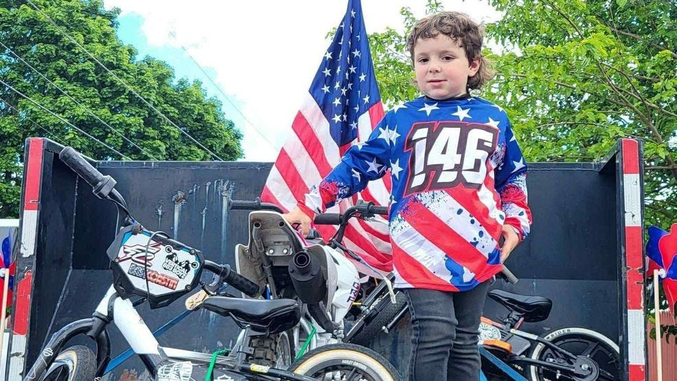 'Hot Rod Jayce' 4-year-old rider turning lots of heads with impressive biking ability
