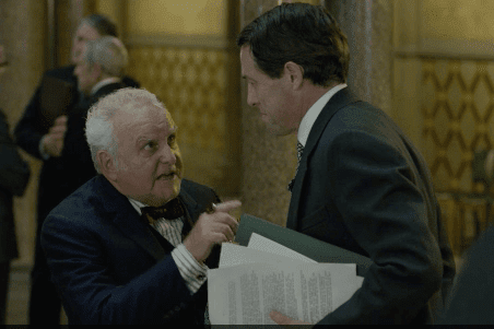 Anthony O'Donnell plays Leo Abse in A Very English Scandal