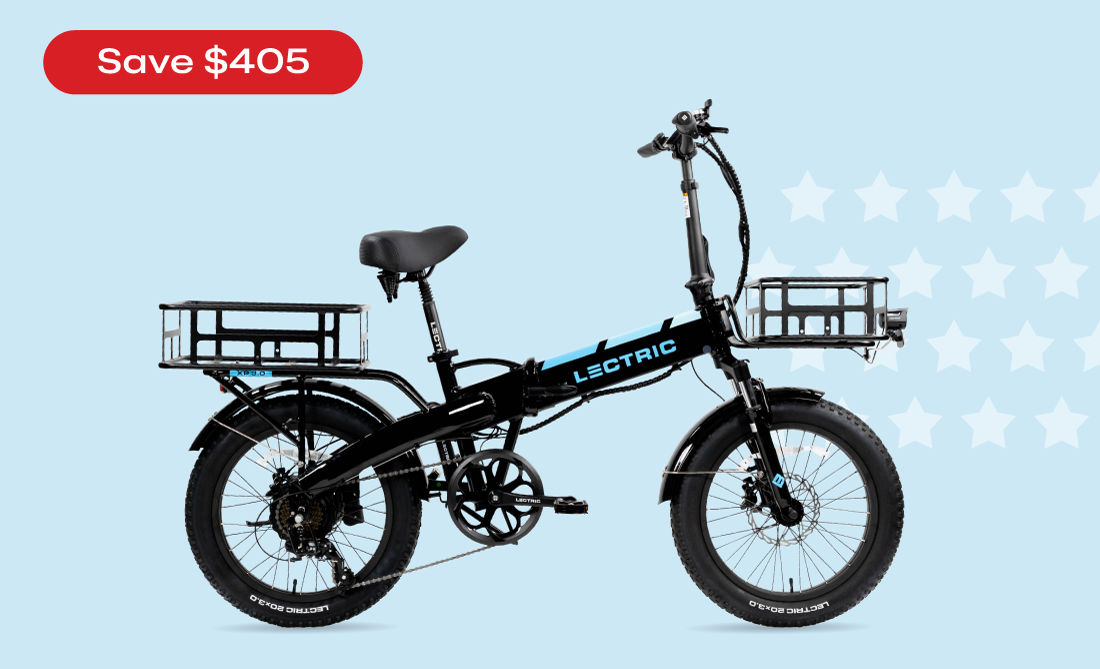 XP 3.0 long-range eBike product with free accessories