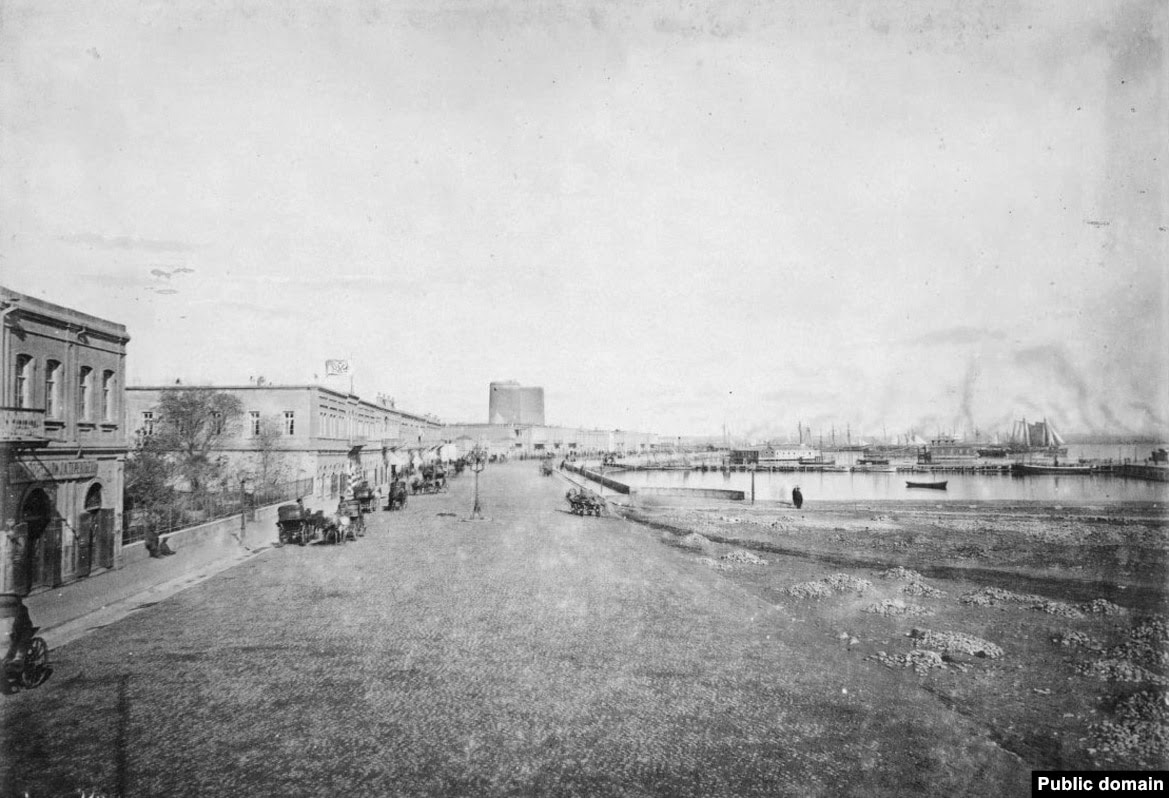 The waterfront of Baku