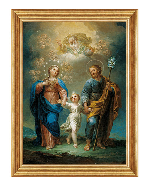 Obraz Świętej Rodziny - Matki Bożej, Józefa i Jezusa - Obraz religijny na  płótnie