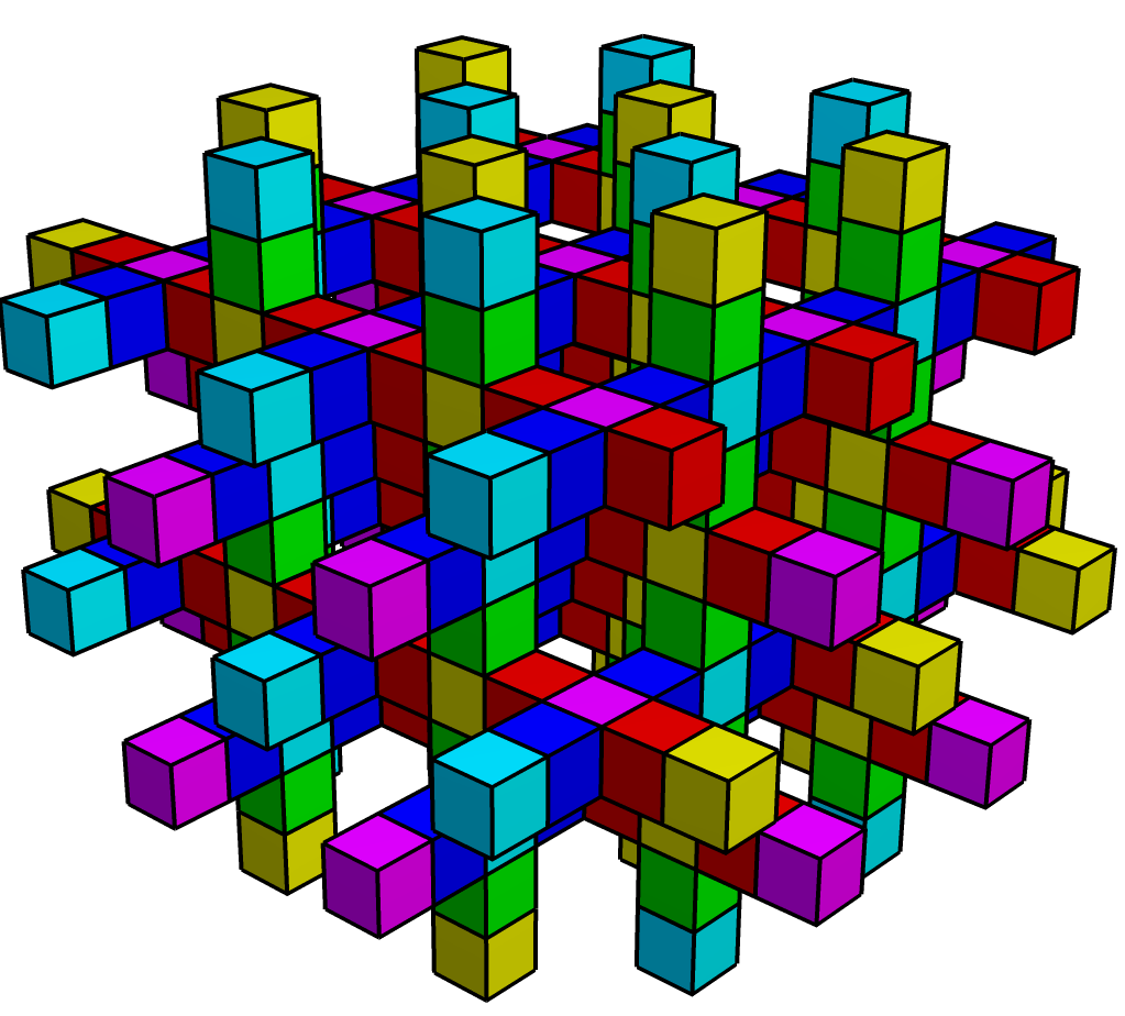 Image of tiled polyhedra