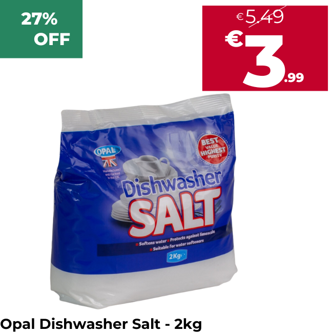 Opal Dishwasher Salt - 2kg