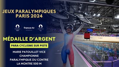 Para cyclisme - Finale CLM 500m (F) : Marie Patouillet remporte la médaille d'argent