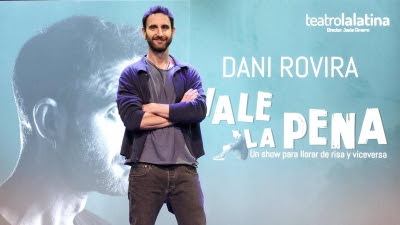 Dani Rovira lleva al Teatro La Latina de Madrid el show 'Vale la pena':