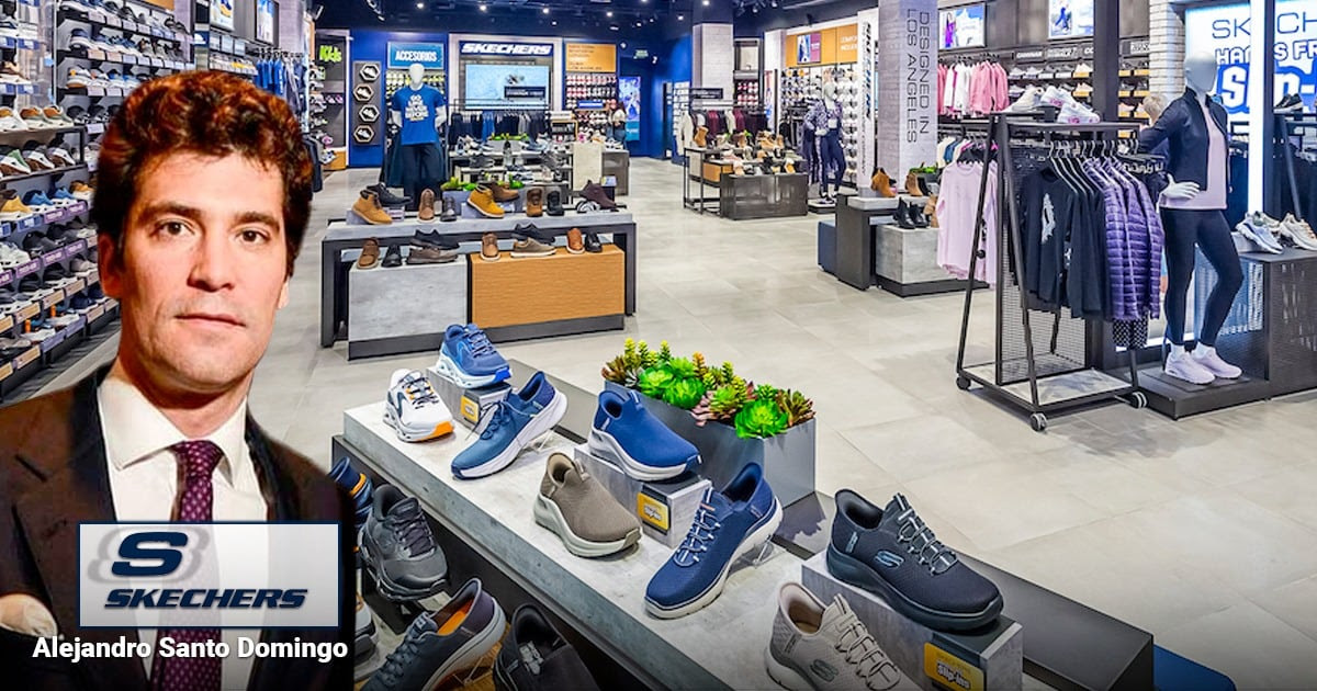 El nuevo negociazo de los Santo Domingo: así se hicieron dueños de los tenis Skechers