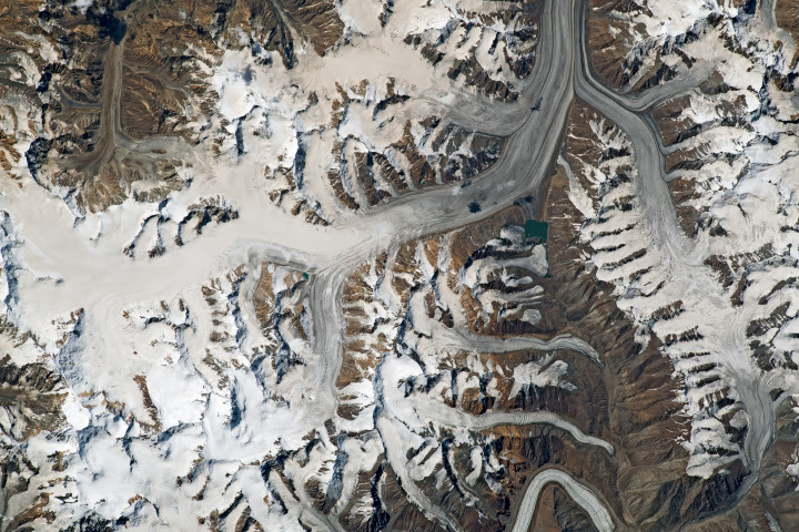 Tajikistan's Fedchenko Glacier