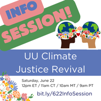UU Climate Justice Revival Info Session