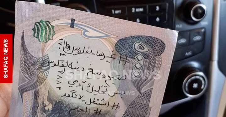 The Iraqi currency is a wall of memories for some and a "shameful" space for others (photos)