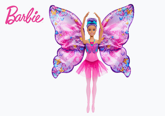 Barbie Dreamtopia Dance and Flutter Butterfly Doll