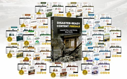 Disaster-Ready Content Firesale