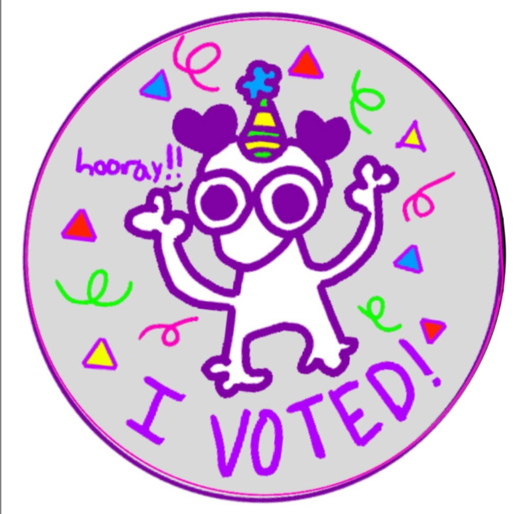 I Voted Sticker Design Winners