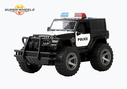 Super Wheelz Lights and Sounds Police Truck