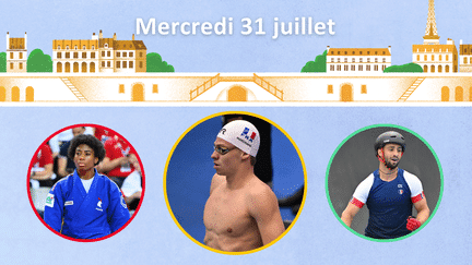 Programme des JO 2024 : deux chances de titre pour Marchand, Gahié vise la médaille... Les rendez-vous olympiques du mercredi 31 juillet