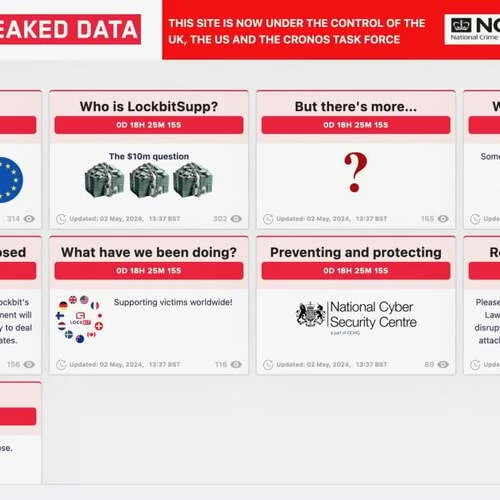 Police Revive Seized Lockbit Ransomware Gang's Site To Tease More Hacker Details