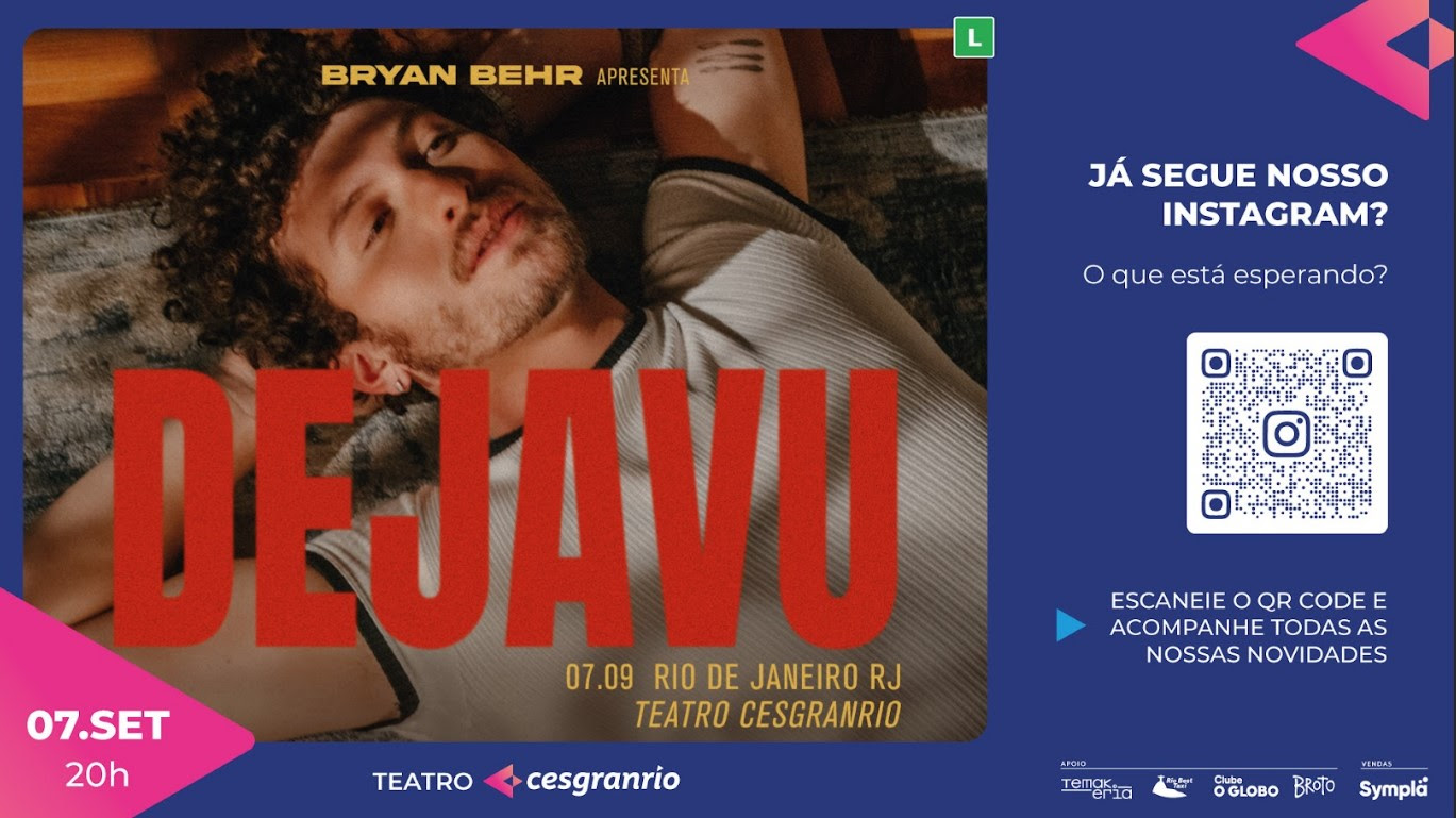 Programação de setembro no Teatro Cesgranrio