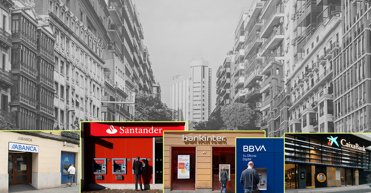 La exposición inmobiliaria de la banca