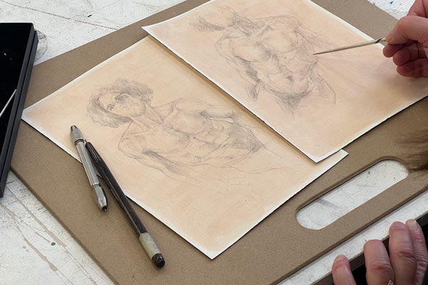 silverpoint drawing course