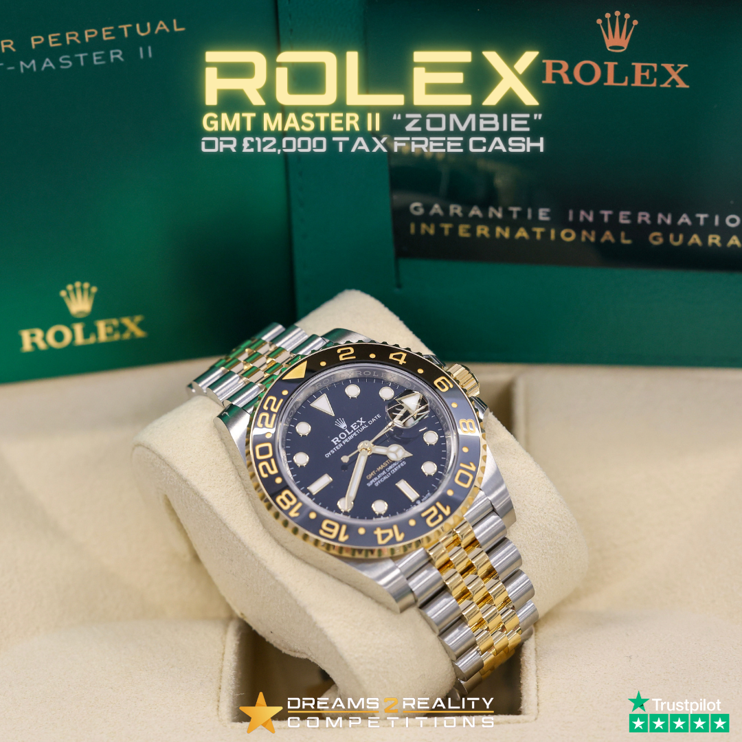 Image of Win a 2024 Rolex GMT Master II "Zombie" - £10,000 Worth Of Instant Wins!