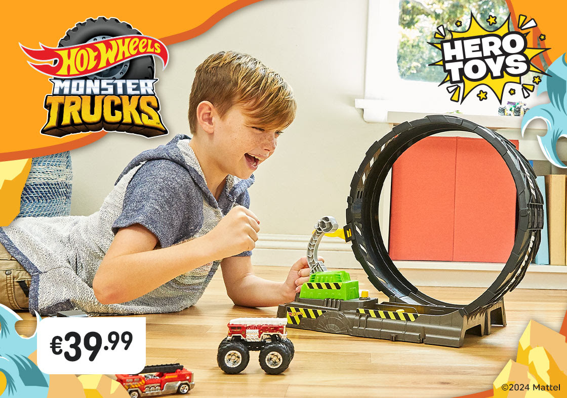 Hot Wheels Monster Trucks Epic Loop Challenge Playset