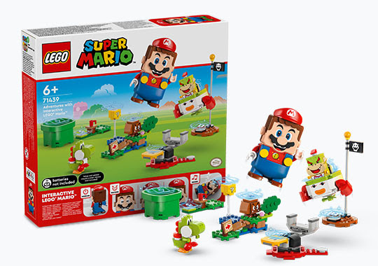 LEGO Super Mario 71439 Adventures with Interactive LEGO Mario Set