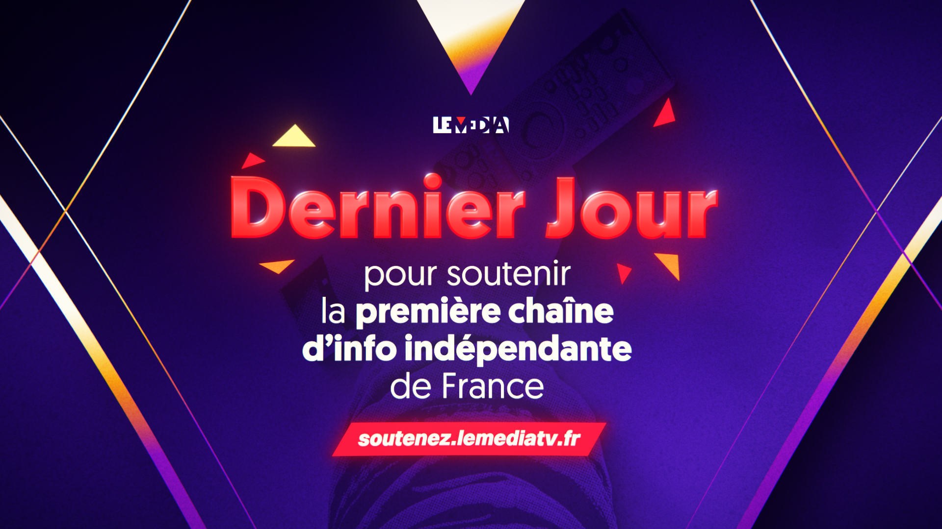 Soutenez la première chaîne d'info indépendante de France