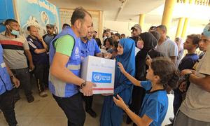 UNRWA sigue ofreciendo apoyo a la población de Gaza.