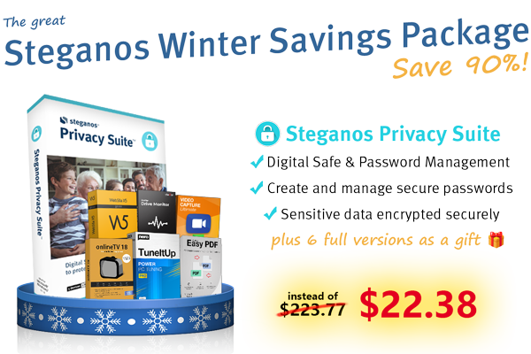 Steganos Winter Savings Package