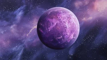 Purple Exoplanet