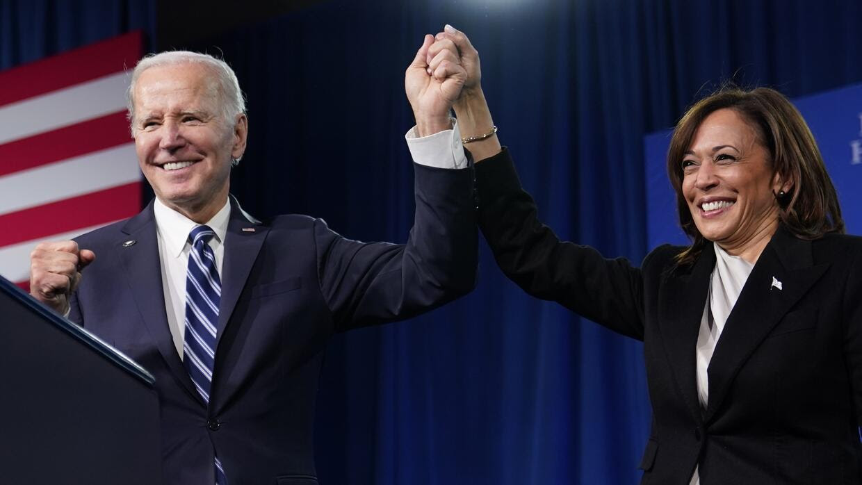 ¿Puede Kamala Harris usar los fondos recaudados por Biden? ¿Puede impedirlo la campaña de Trump?