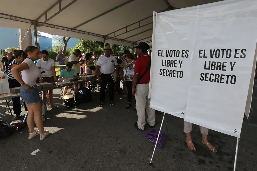 Puntos de votación en México