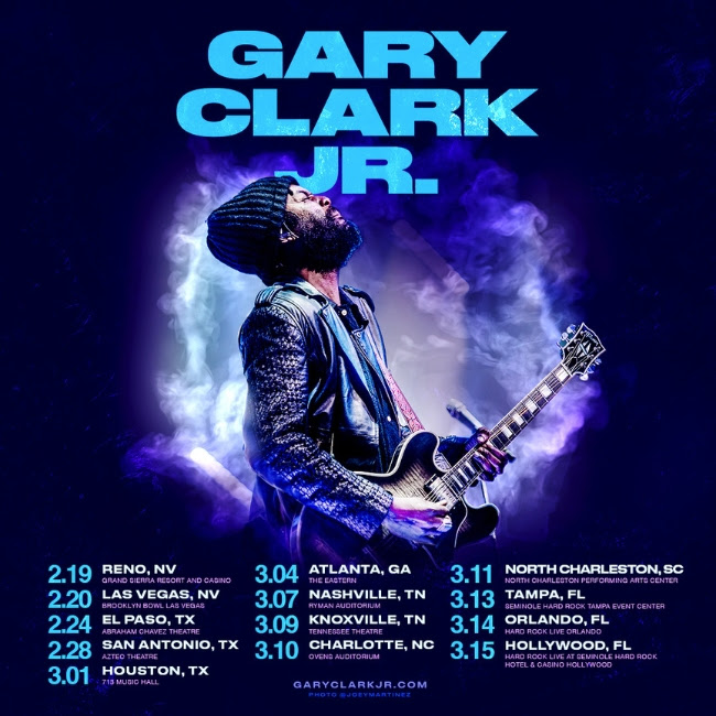 Gary Clark Jr. Tour Admat