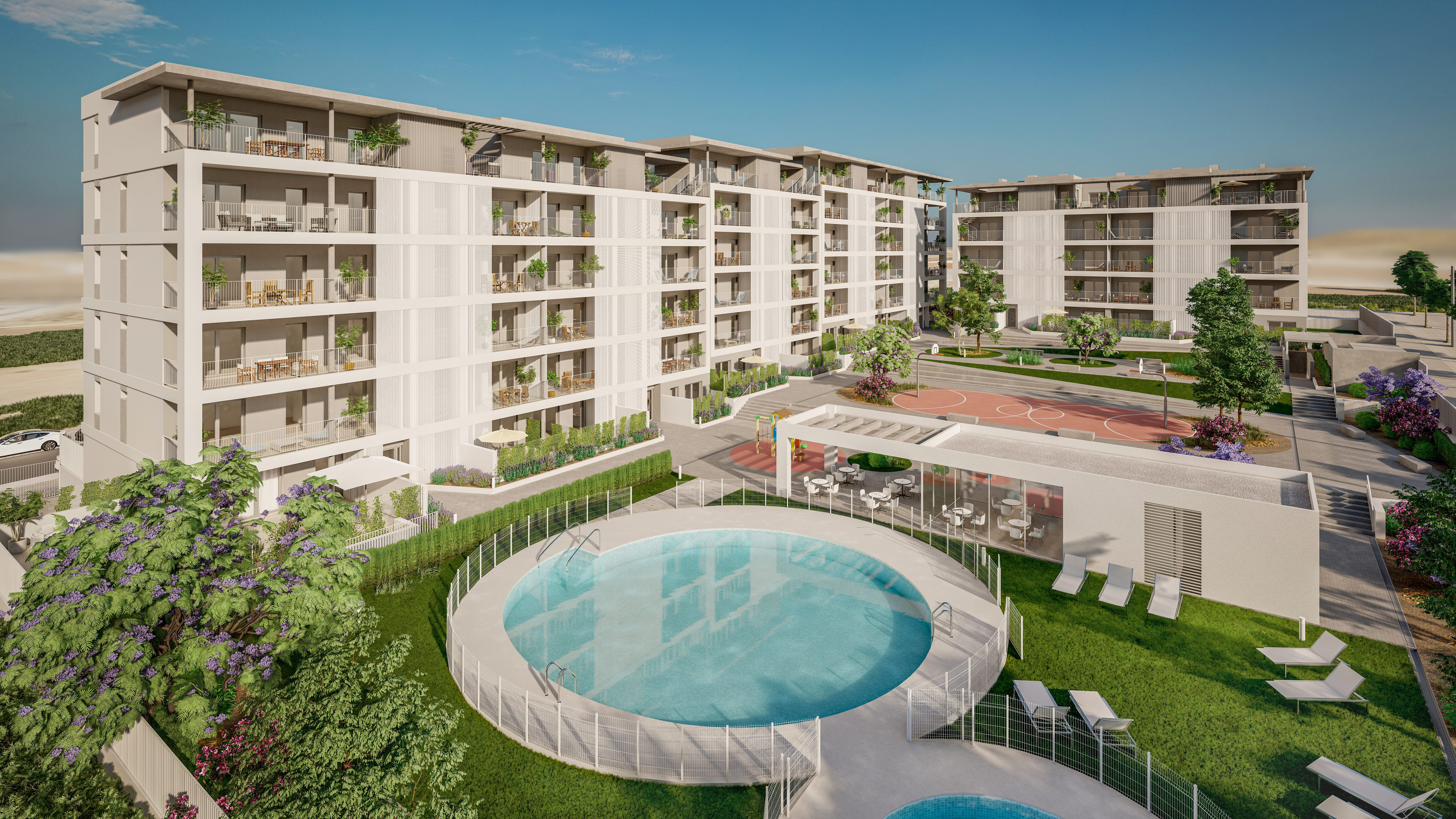 Render de uno de los proyectos