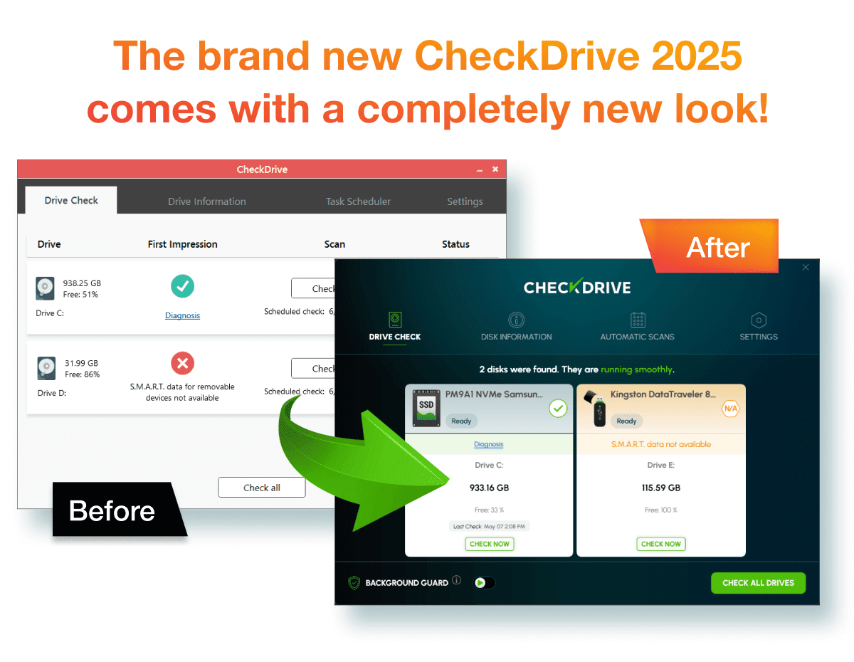 CheckDrive 2025 Interface New