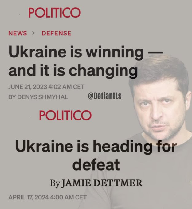Hypocrite: Politico Magazine flip flops on Ukraine.