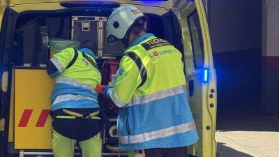  Un hombre resulta herido grave tras caerse de un andamio de 8 metros en un accidente laboral en Chamartín