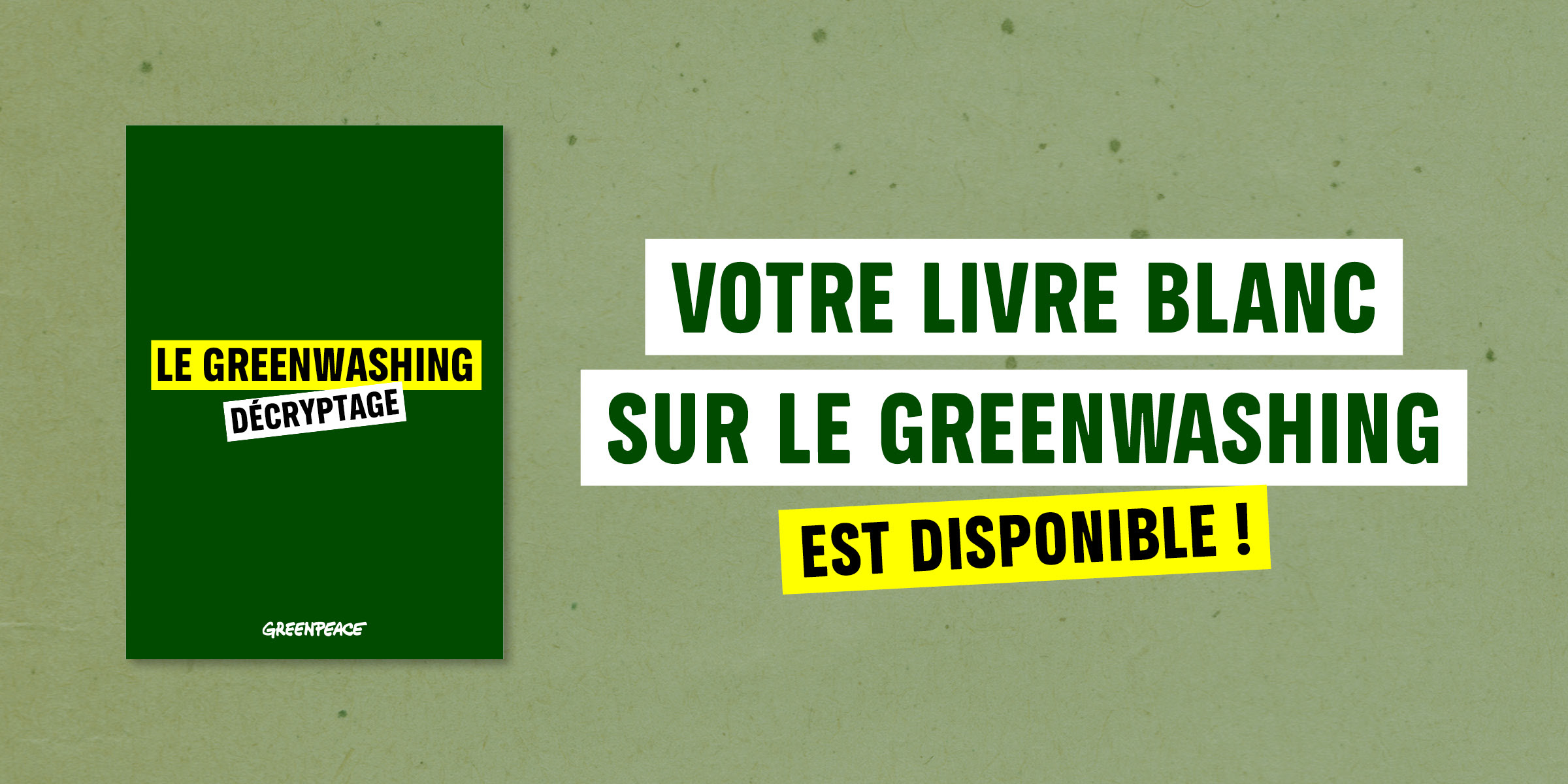 Téléchargez votre livre blanc sur le greenwashing !