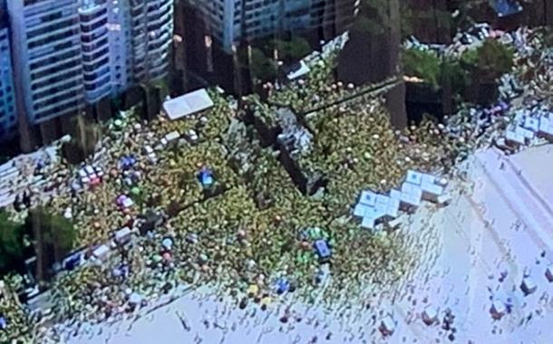 Cúpula bolsonarista admite que manifestação em Copacabana no domingo foi um fracasso: 